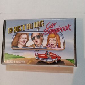 The Rock 'N' Roll Oldies - Car Songbook -  Cassette Tape Running Press 1987